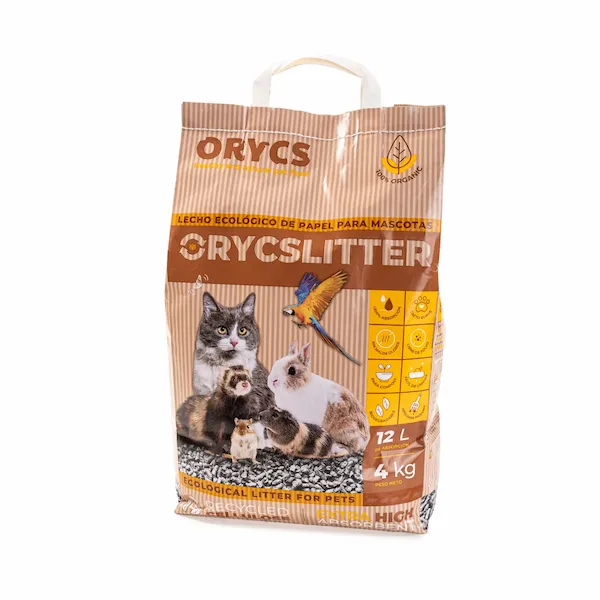 OrycsLitter, Lecho Ecológico de Papel